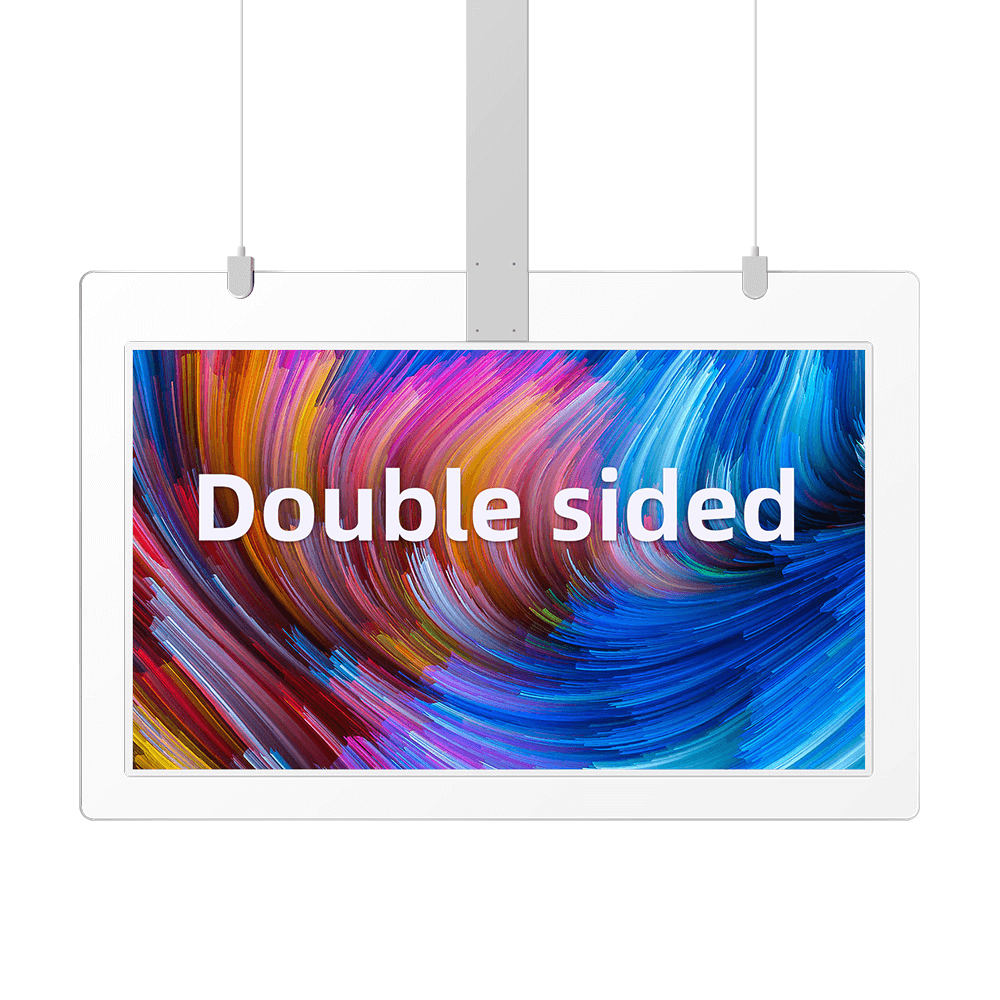 OLED ceiling double-sided advertising display